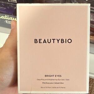 BeautyBio Bright Eyes Depuffing Eye Gels - Soft Pink